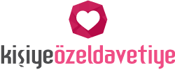 Kişiye Özel Davetiye - Düğün Davetiye Modelleri